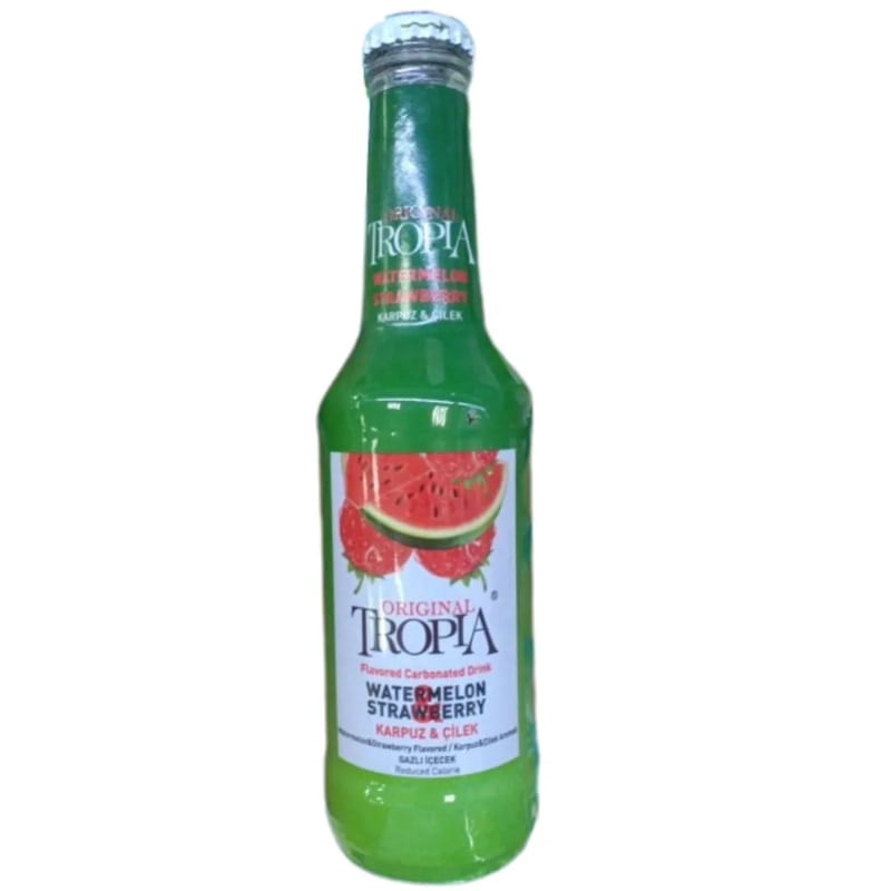Tropia Watermelon & Strawberry Drink 250ml,Pack of 24pcs Tropia Watermelon & Strawberry Drink 250ml,Pack of 24pcs
