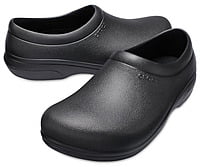 CROCS ON THE CLOCK SLIP RESISTANT WORK SLIP-ON CROCS ON THE CLOCK SLIP RESISTANT WORK SLIP-ON