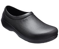 CROCS ON THE CLOCK SLIP RESISTANT WORK SLIP-ON CROCS ON THE CLOCK SLIP RESISTANT WORK SLIP-ON